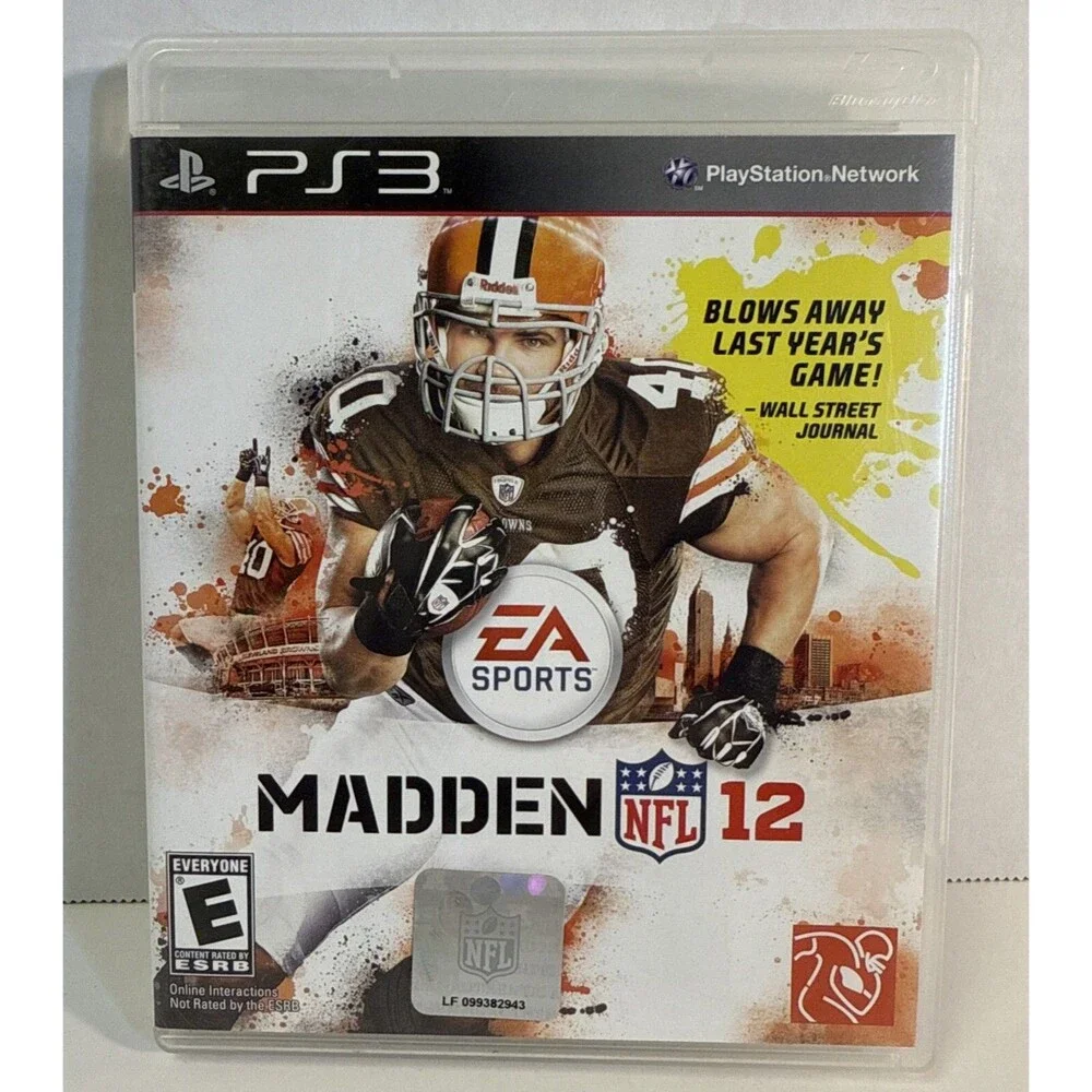 Madden NFL 12 (Sony PlayStation 3 PS3) Complete W/ Manual